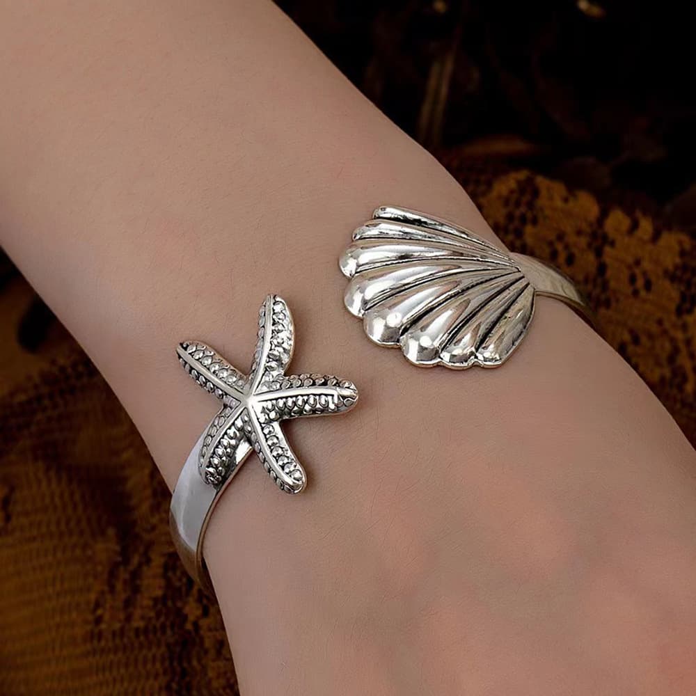 (Cross-border trading), trend marine elegant beach bracelet stainless steel, European style 2