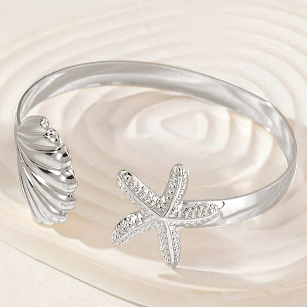 (Cross-border trading), trend marine elegant beach bracelet stainless steel, European style 5