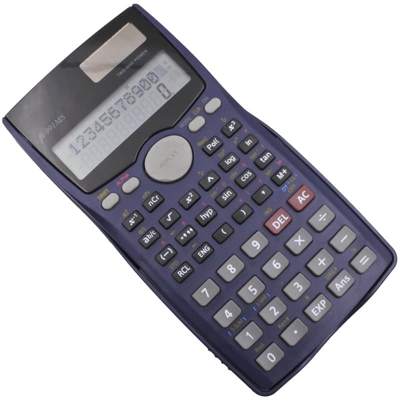 991ES True Solar Energy 82MS Function Calculator Large High School Student Postgraduate Entrance Examination Calculator Scientific Calculator 2