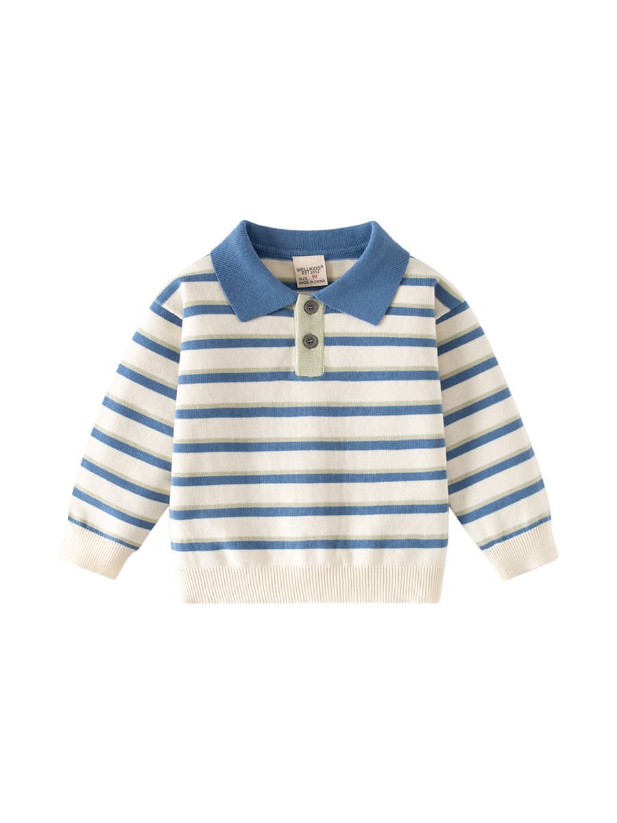Children's flower boy costume, sweater, knitted thermal underwear for boys 5
