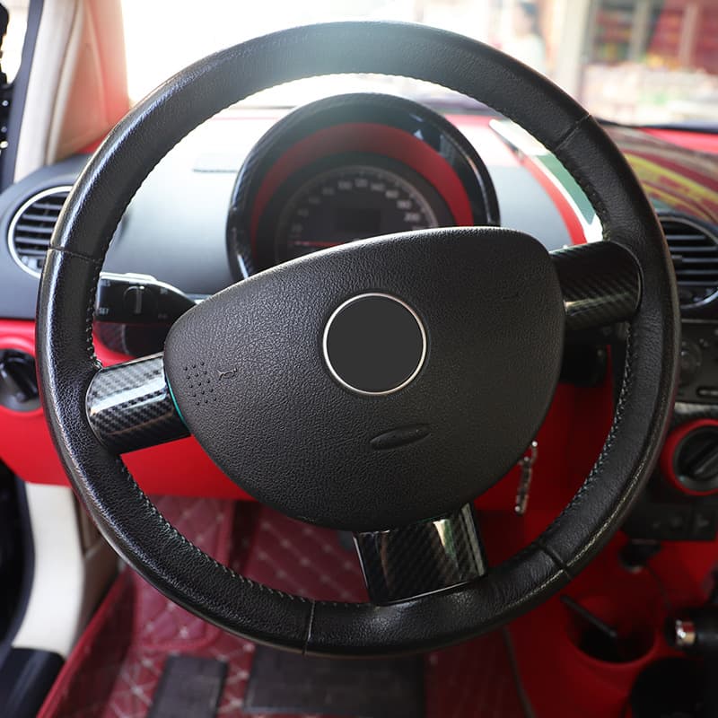 Source Factory 2001-12 Old Beetle Automobile Central Control Steering Wheel Interior Modified Shift Central Control Instrument 4