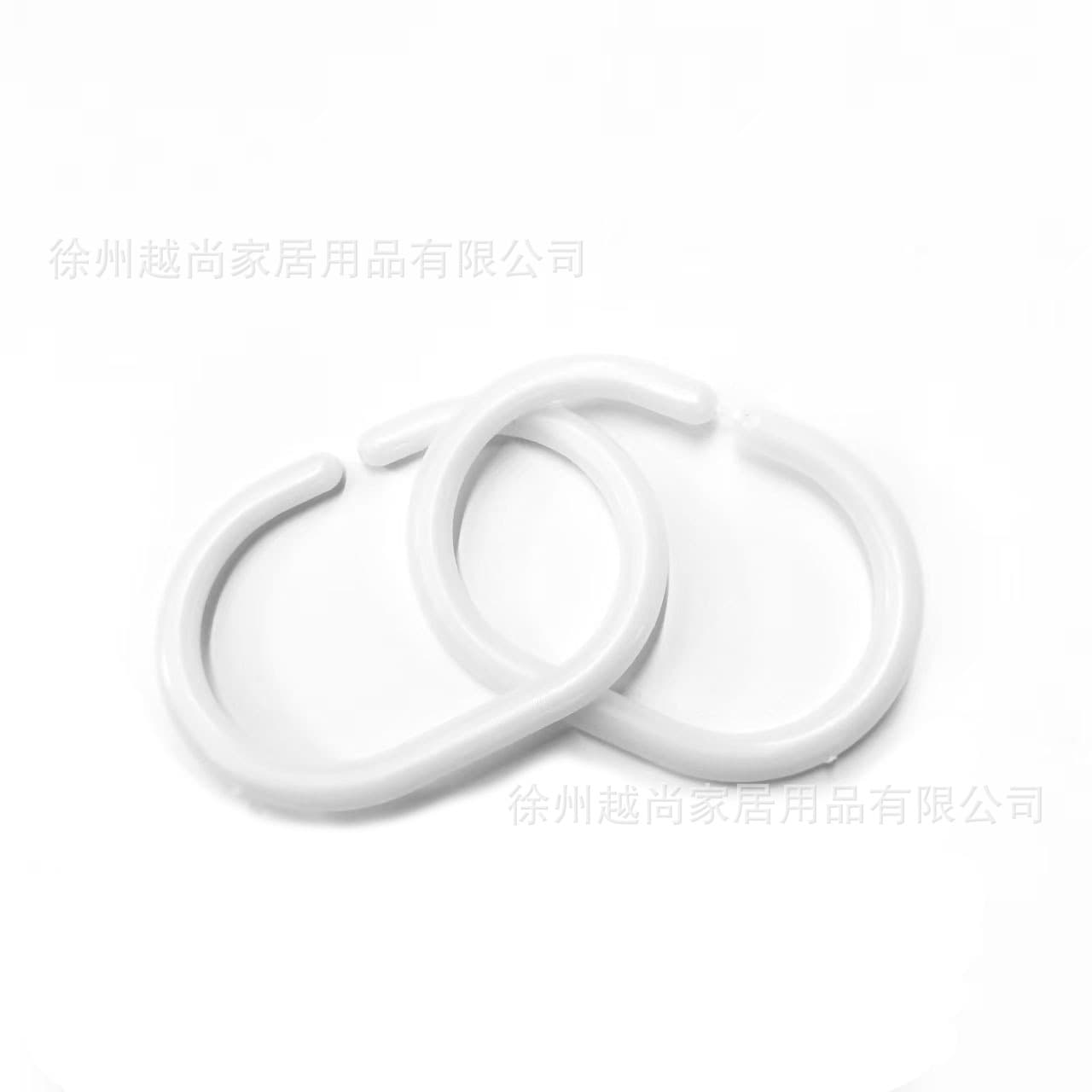 Spot-free drilling curtain rod hook ball ring shower curtain hanging ring opening C-ring curtain accessories curtain hanging ring 5