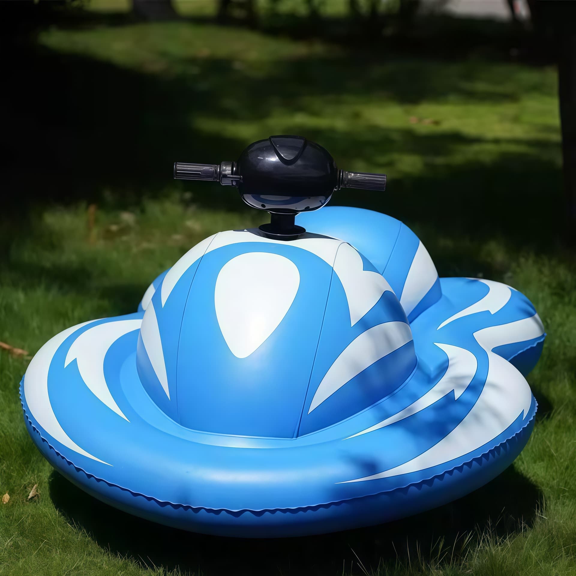 Inflatable water motorcycle, toy play in water for men and women 1