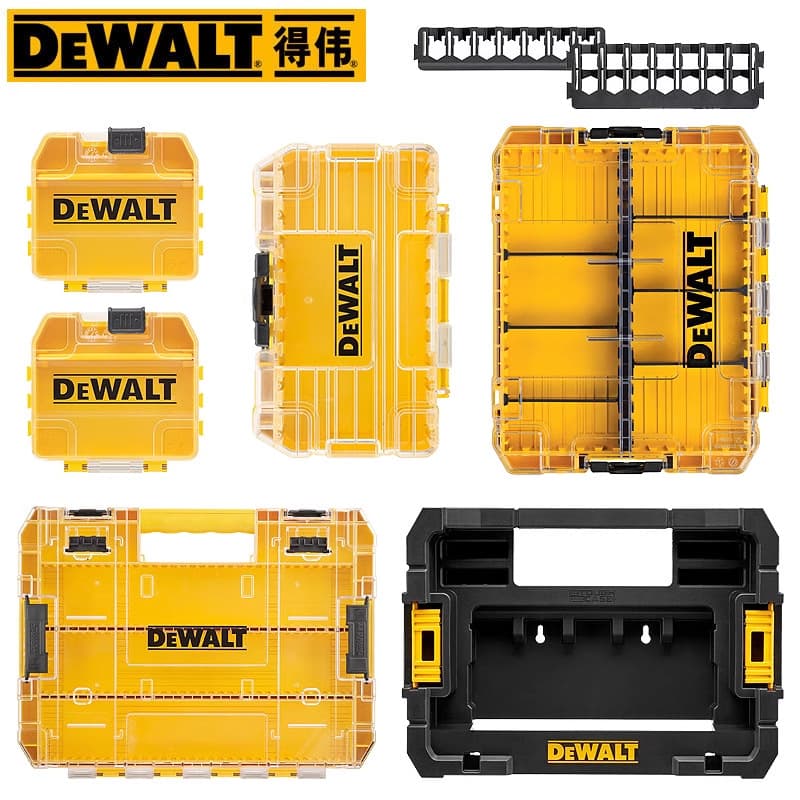 Dewei Tool Box with Hardware Attachments Storage 4