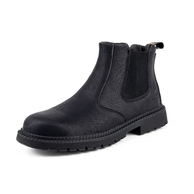 Cross-border super fiber high-top labor protection shoes Wear-resistant, anti-smash and puncture-proof high-top labor protection shoes All-season labor protection shoes for men 5