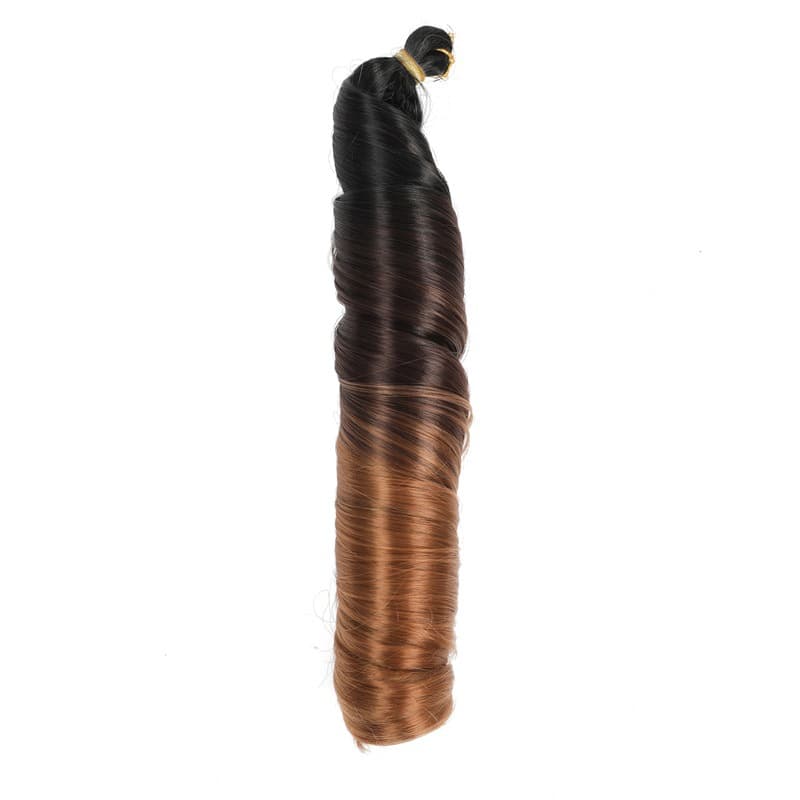 24 inch French Loose Wave Pony Curl Crochet Braids Hair 2