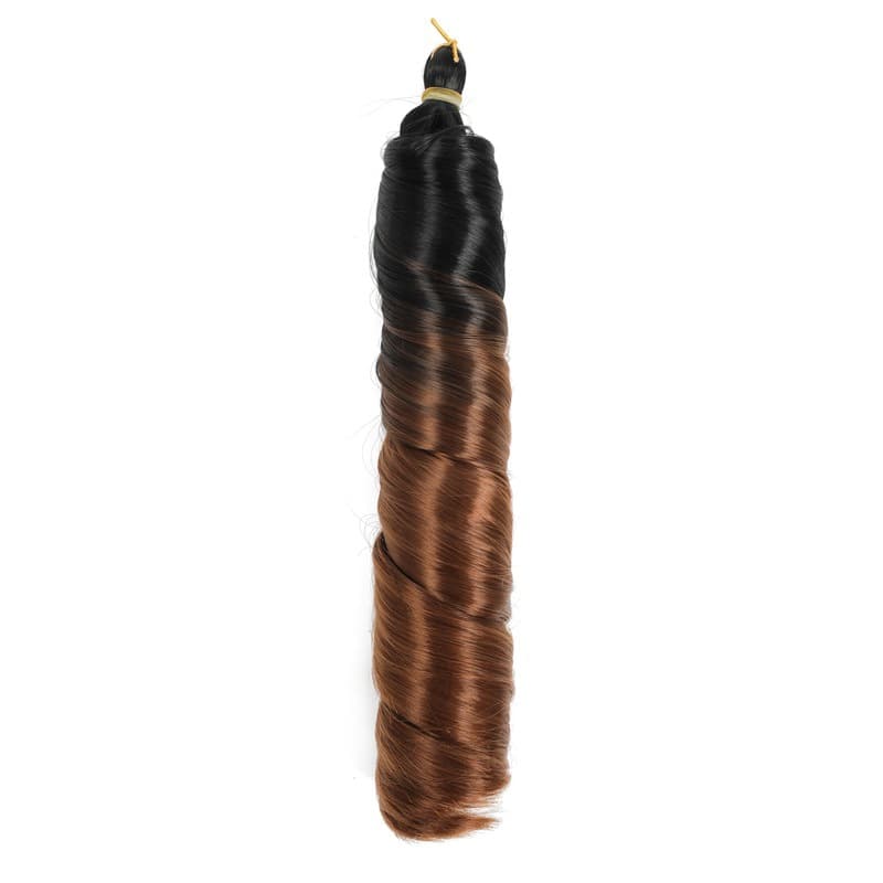 24 inch French Loose Wave Pony Curl Crochet Braids Hair 4