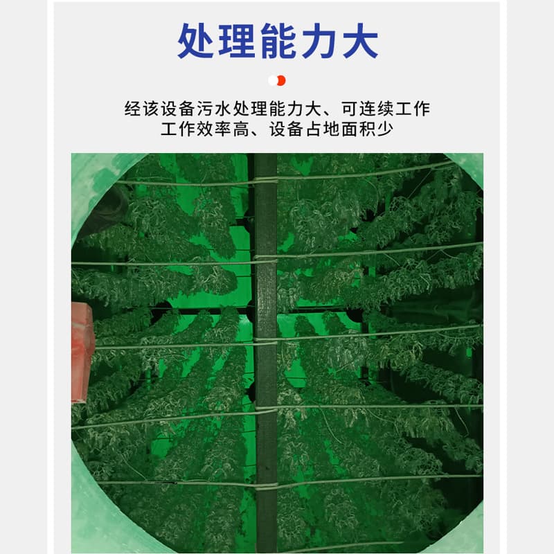 Sewage treatment equipment school laboratory fiberglass sewage treatment chemical plant integrated sewage filter tank 4