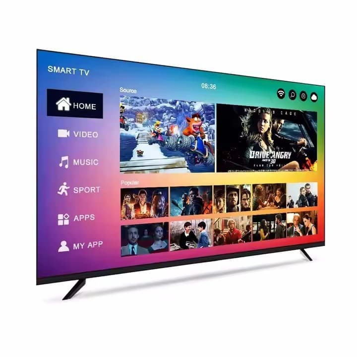 Russian TV smart TV 32 43 50 55 65 75 85 100 inch cross-border smart TV 2