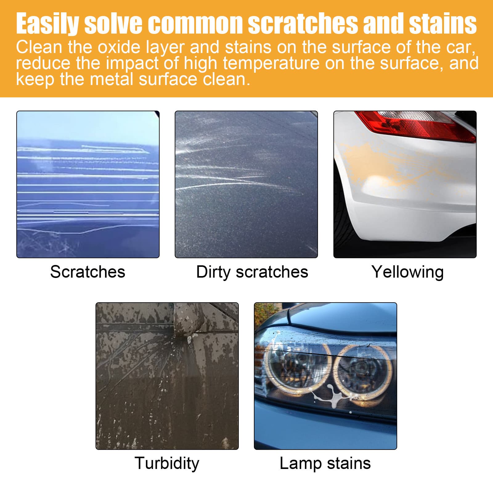 Homonth Car Scratch Care Paint Fine Scratch Polishing Coating Scratch Renovation Repair Care Paint 2