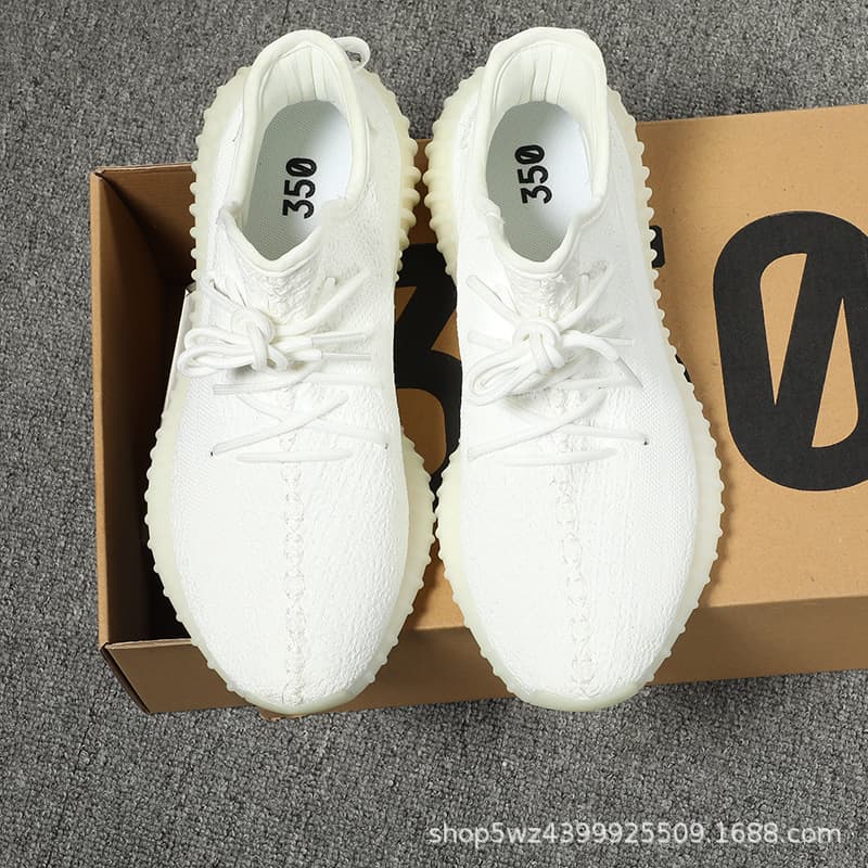 Spring and summer windy coconut shoes men's 350 breathable soft sole sneakers women's shoes Putian mesh shoes casual shoes couple 4