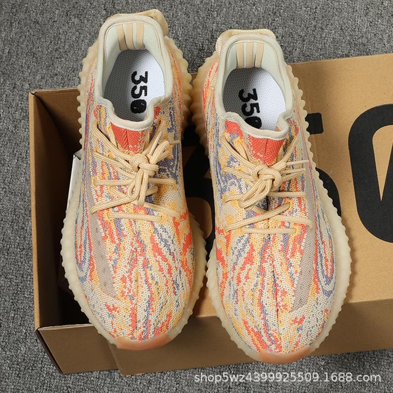 Spring and summer windy coconut shoes men's 350 breathable soft sole sneakers women's shoes Putian mesh shoes casual shoes couple 1