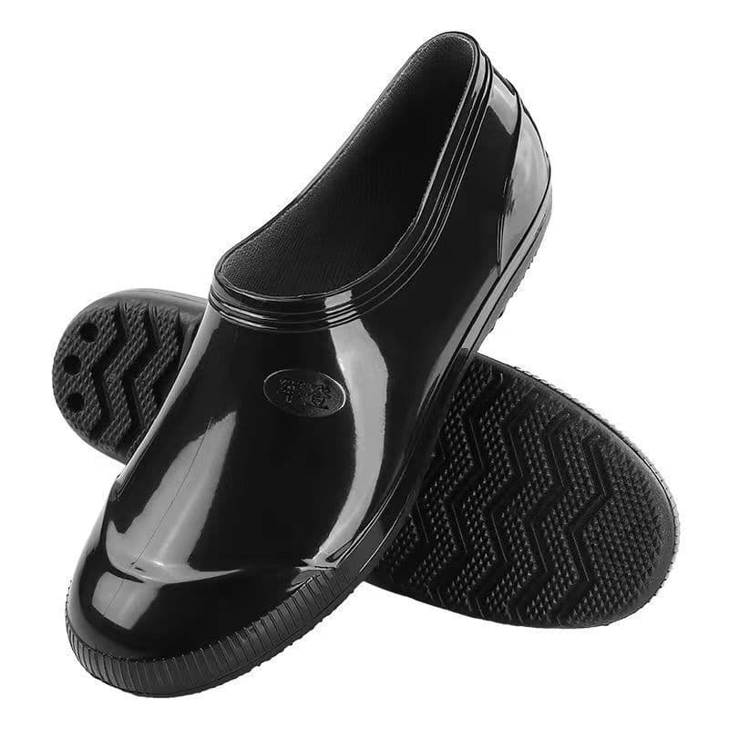 Men's High-Top Rain Boots with Velvet Lining 5