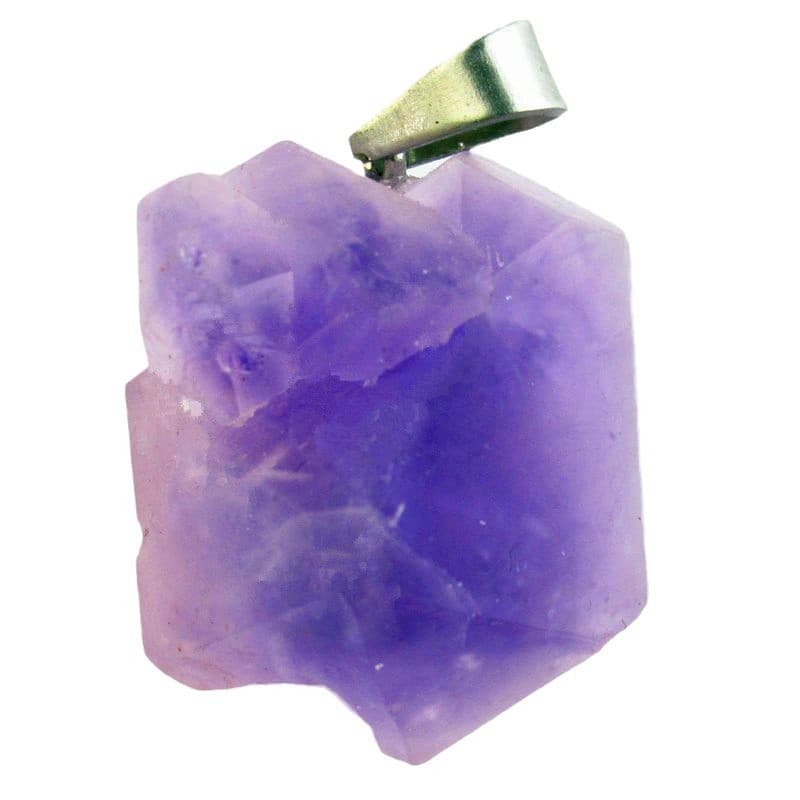 Natural water, crystal pendant with amethyst, crystal necklace, lavender natural ore, jewelry, Birthday gift 5