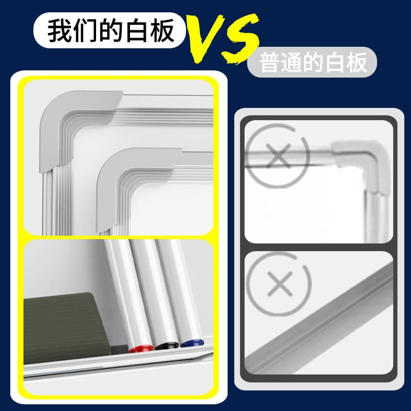Double-sided erasable magnetic board, training 1