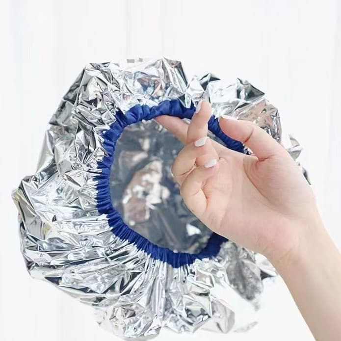 Hair nursing bath hat, hair care, hair dyeing hair, oil, small red book tin foil hair, fever, heating temperature heating and evaporating hat 8