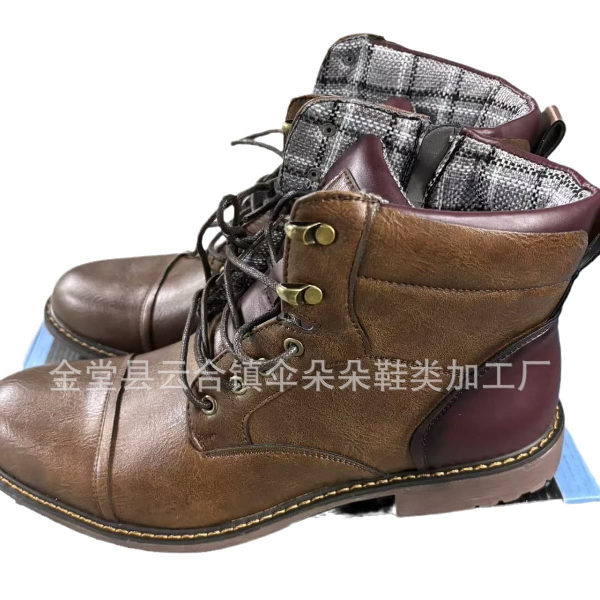 2025 new men's short boots large size men's shoes 4