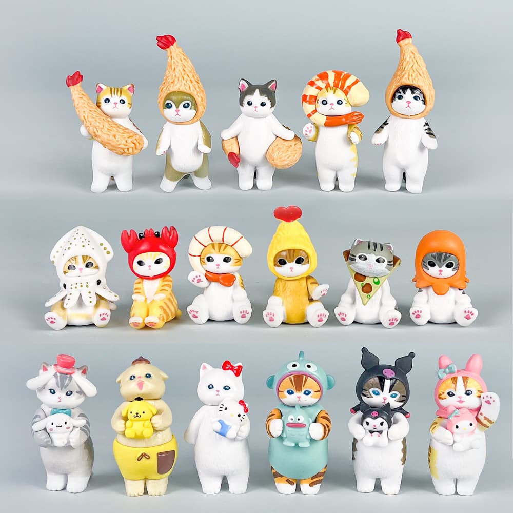 (Cross-border trading), minifigure, food play, shark, cute doll, cosplay 1