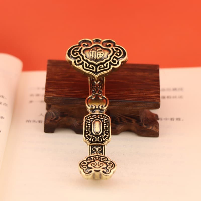 Brass pen, arm jewelry for office, creative decorations 3