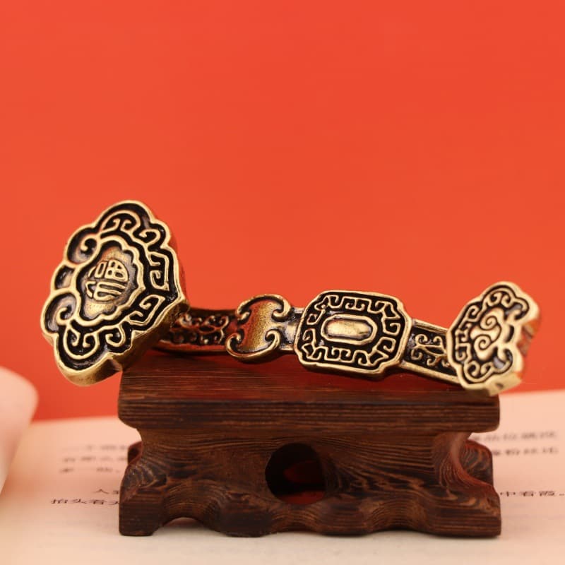 Brass pen, arm jewelry for office, creative decorations 4