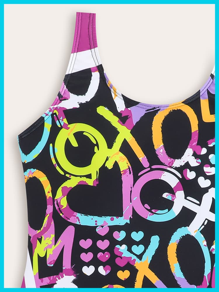 (Wholesale), (Cross-border trading), children's set, swimwear, black trousers 2