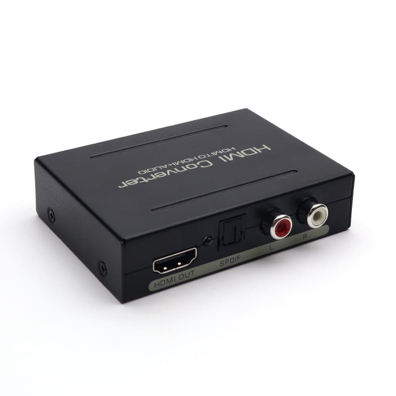 HDMI audio separator HDMI TO HDMI+Audio+SPDIF+R/L audio signal converter 5