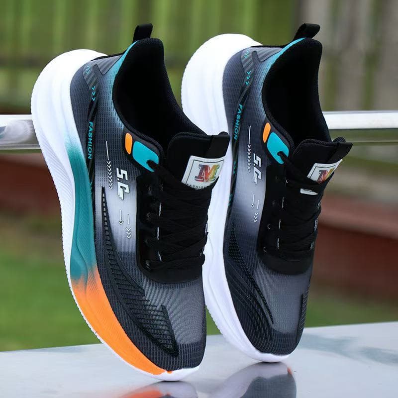 Lightweight comfortable breathable fashionable universal running sneakers, sports shoes, city style, soft sole 2