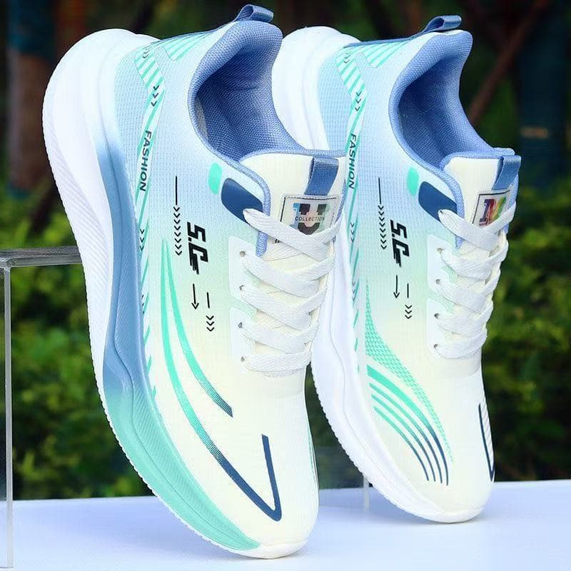 Lightweight comfortable breathable fashionable universal running sneakers, sports shoes, city style, soft sole 3