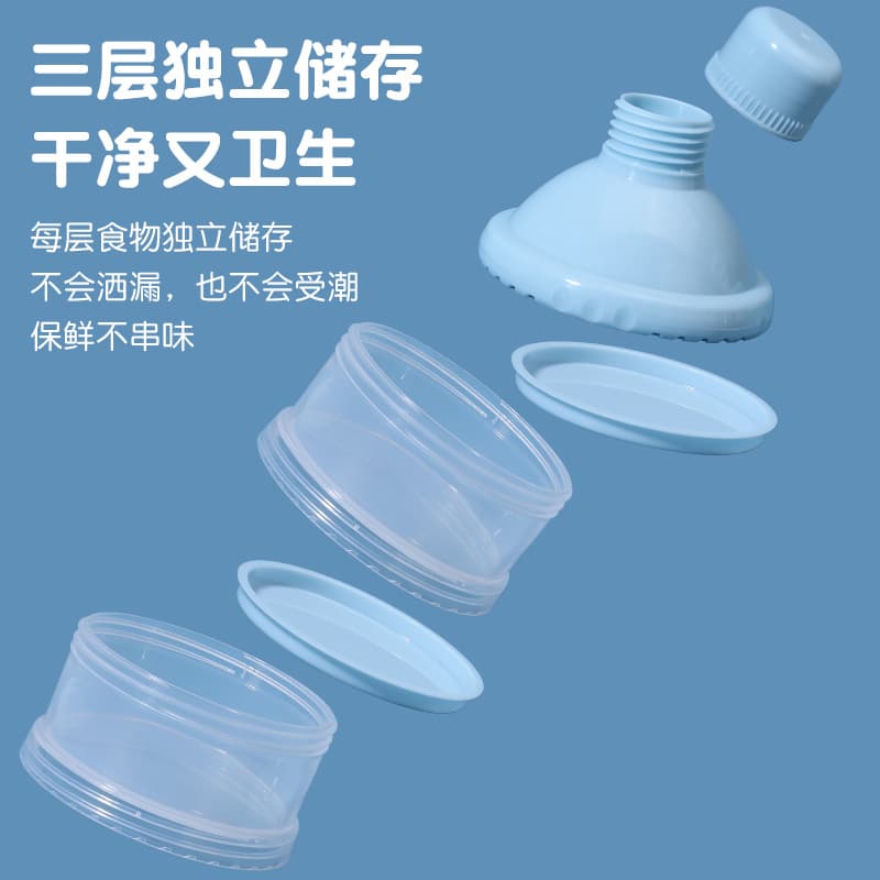Simple milk powder for baby, handheld children's банка для хранения, storage box 2