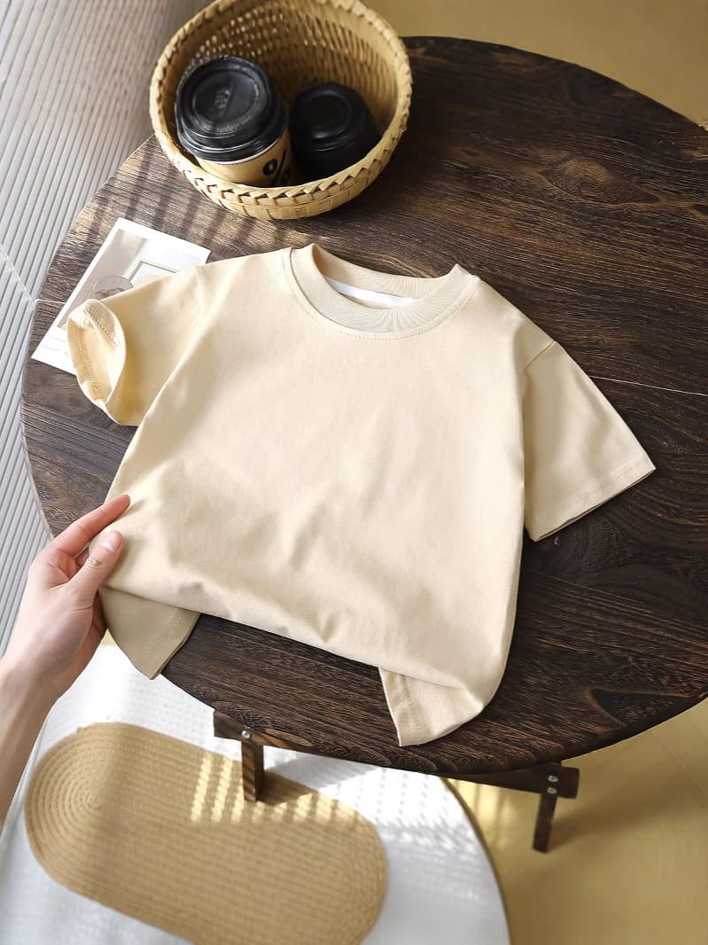 Children's cotton T-shirt, summer summer clothing for boys, children's clothing 4