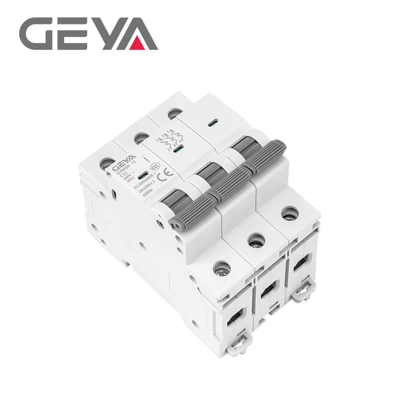 GEYA GYM10 Mini Circuit Breaker 1-4P Household C45 DZ47 Air Switch 4