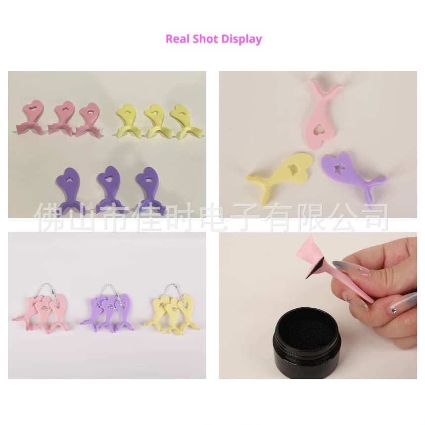Silicone Eyeliner Stamp with Liquid Pad 4