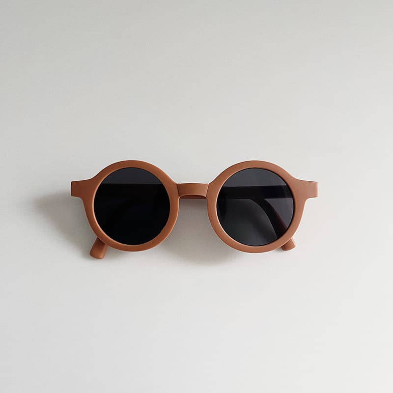 Children's fashionable handheld portable sunglasses 4