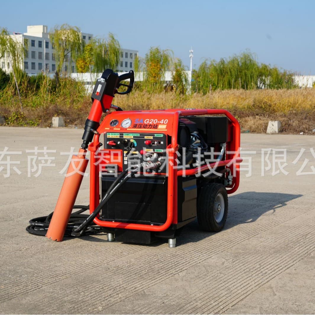 Handheld Hydraulic Drilling Machine Luqiao Exploration Power Station Coring Support Hydraulic Bidable Hydraulic Core Drill 3
