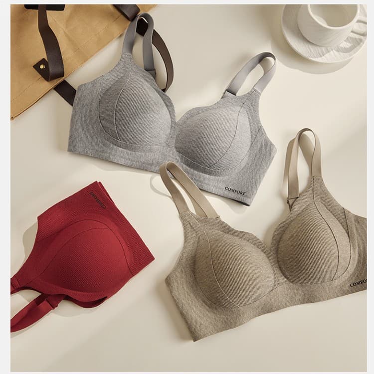 Underwear, push up bra, supporting wireless bra, beautiful back 1