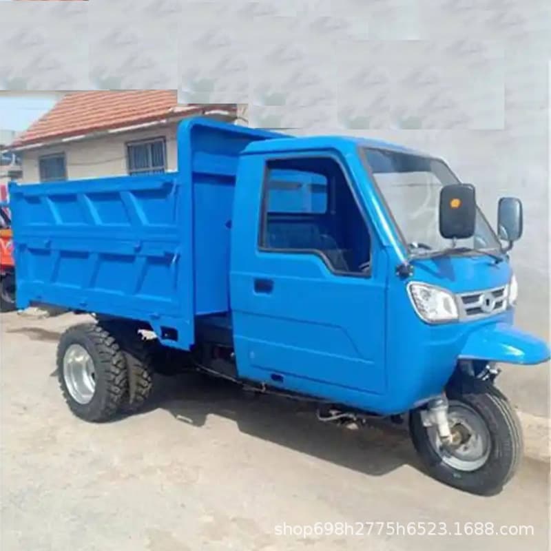 Construction engineering cargo pull use of diesel electric tricycles with various bearing capacity strong carrying capacity 4