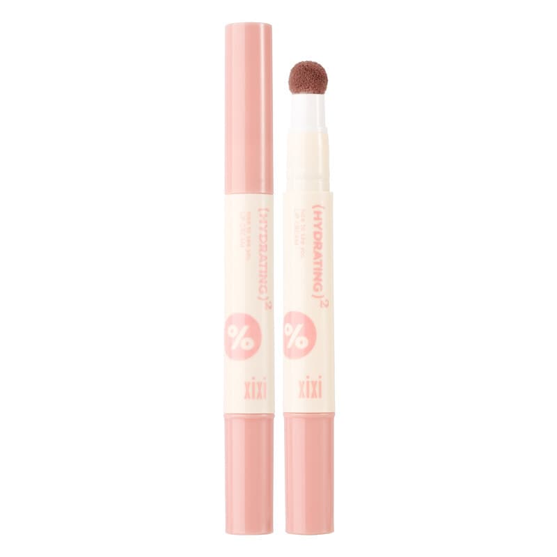 xixi Twilight Fruit Cream Flowing Momplancing Misty Flore Different Lip Glaze Vegetable White Plaid Student Makeup 5