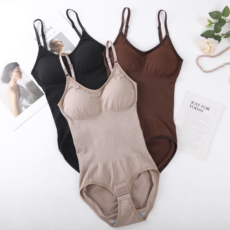 Breast pads, corrective bodysuit, waist belt, trousers, elastic underwear for hips shape correction, postpartum bandage full-body 5