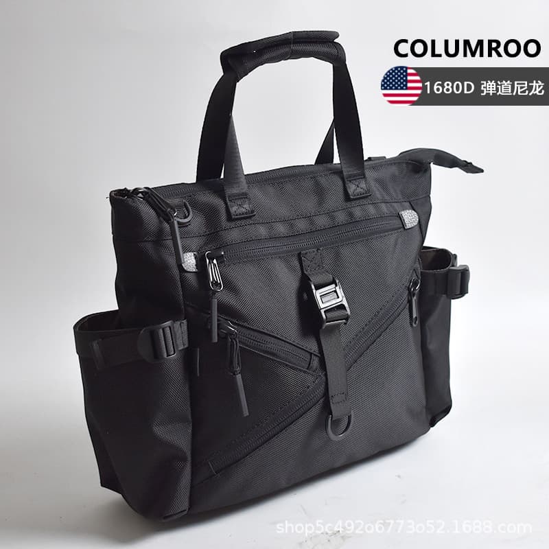 Nylon handheld capacious waterproof bag, shoulder bag, direct factory sales 1