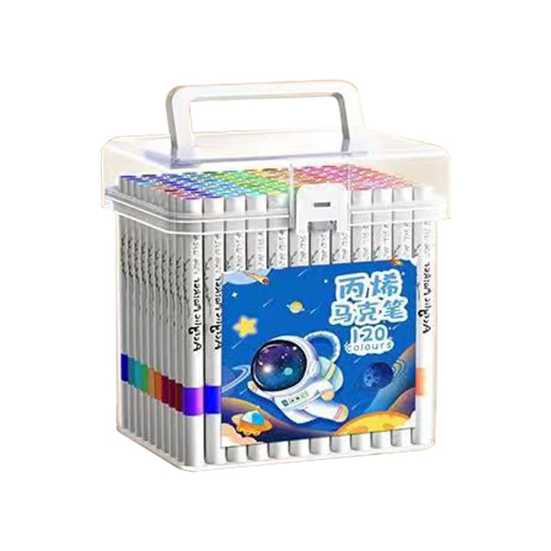 Acrylic, art marker for students, translucent waterproof crayons, quick dry watercolour, washable 5
