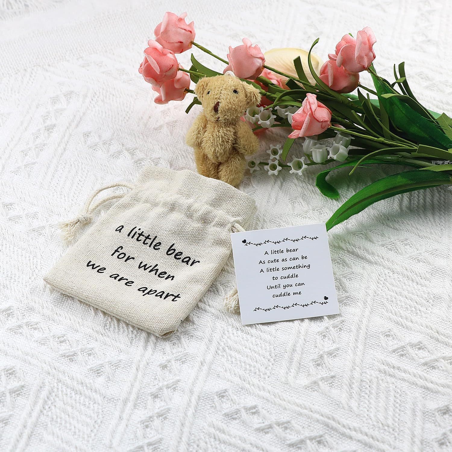 Pocket Bear Gift Teddy Bear Pocket Bear Gift Teddy Bear I Love You Couple's Gift 2