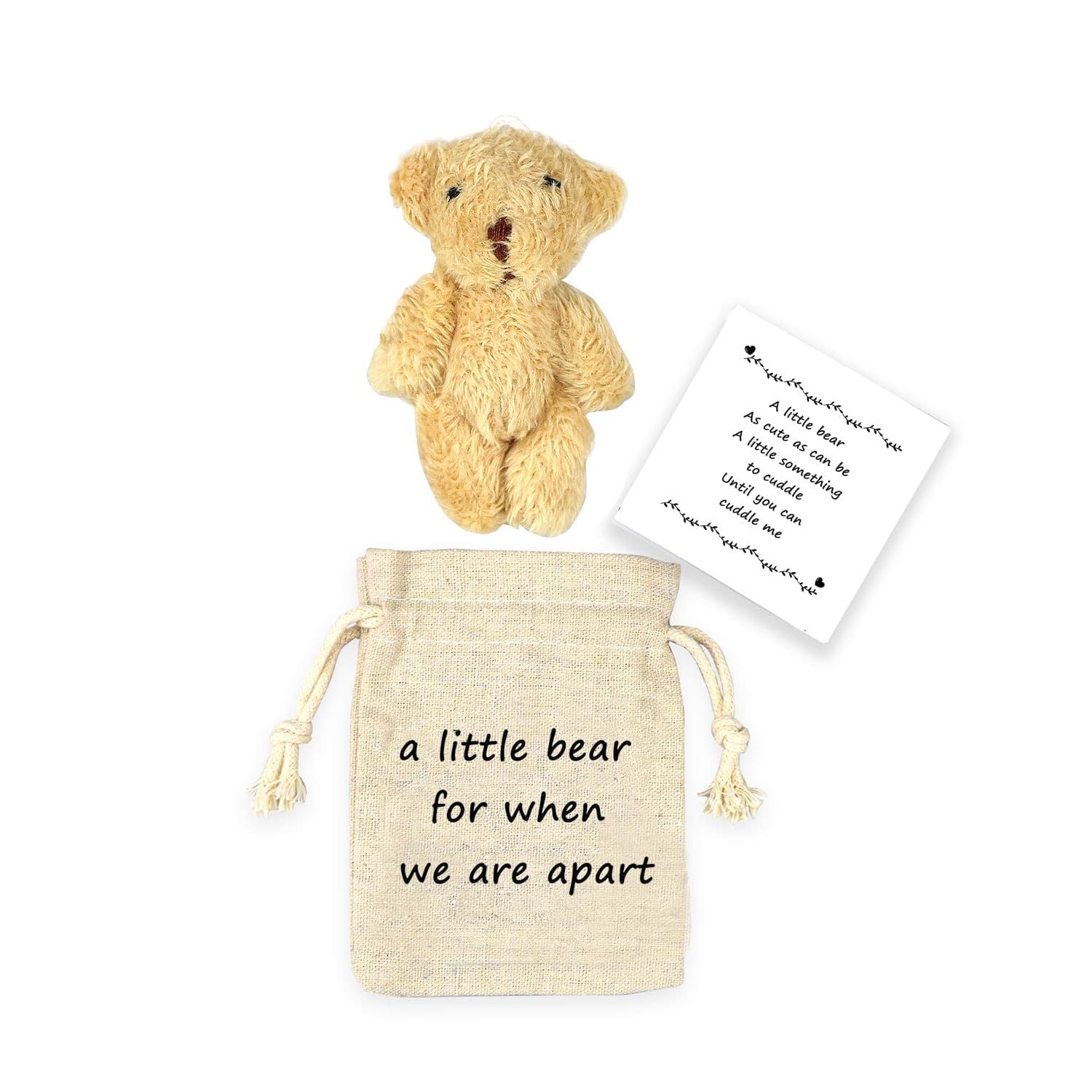 Pocket Bear Gift Teddy Bear Pocket Bear Gift Teddy Bear I Love You Couple's Gift 1