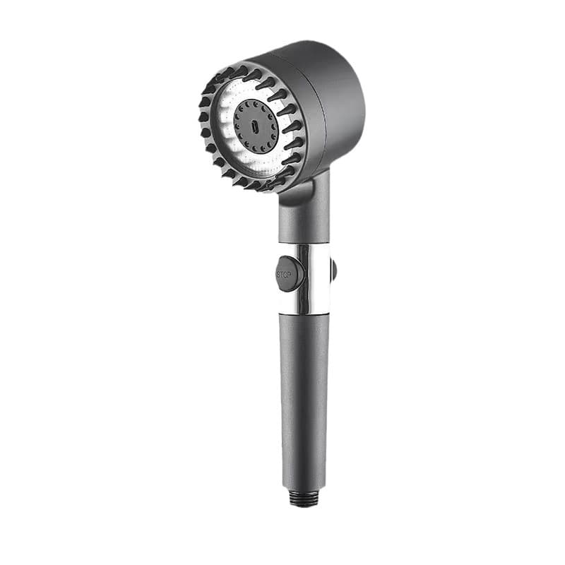 Supercharged rain shower head bathroom shower tube base set wear spray wholesale bathroom bath handheld 5