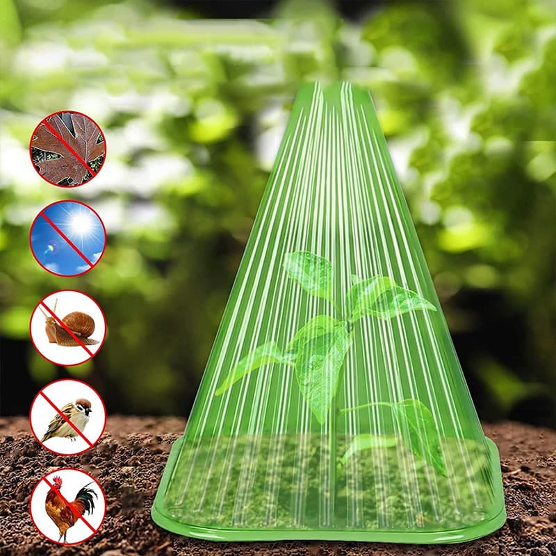 Plant protection cover with breathable valve, sun protection nursery cover, plant cover, waterproof gardening plant, vegetable seedling special 3
