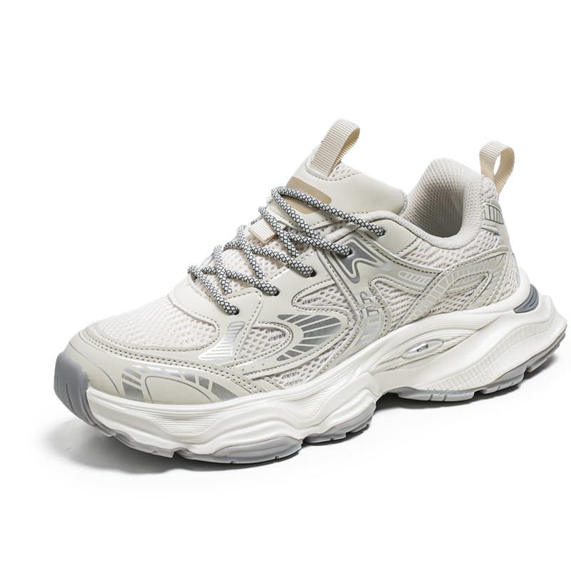 Hong Kong style dad shoes men's autumn trendy brand-like teenager mesh casual versatile thick sole height-enhancing sports shoes 5