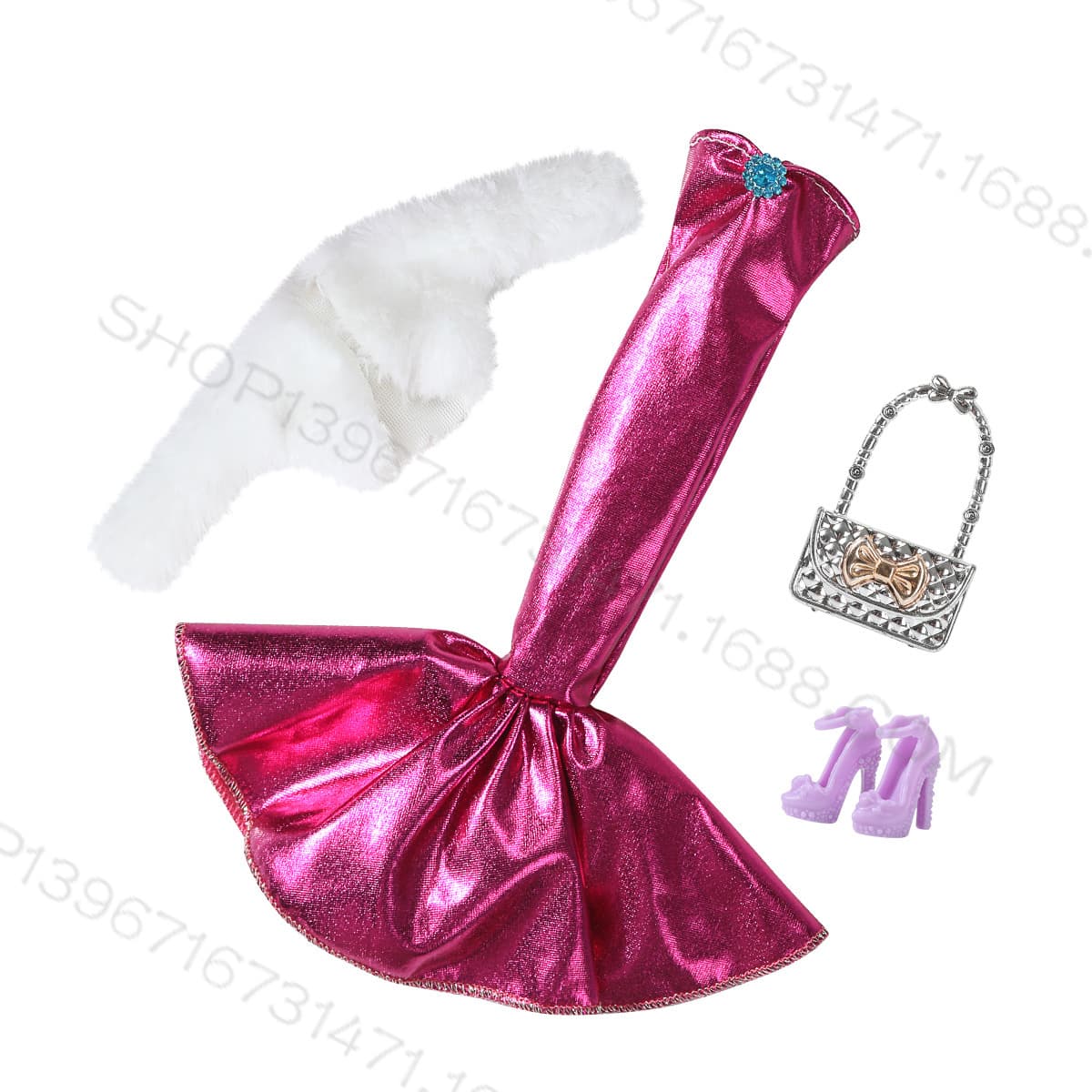 (Cross-border trading), multicoloured evening dress, children's clothing, fish tail 10