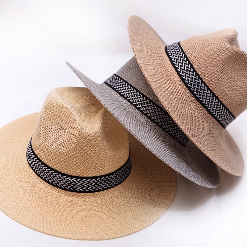 Summer sun hat for elderly solar-powered, for middle age, for middle-aged man