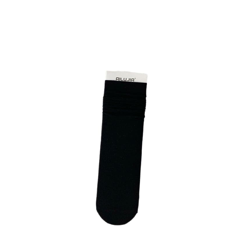 Thin Japanese summer knee socks, combed cotton, mid-length, Korean style 5
