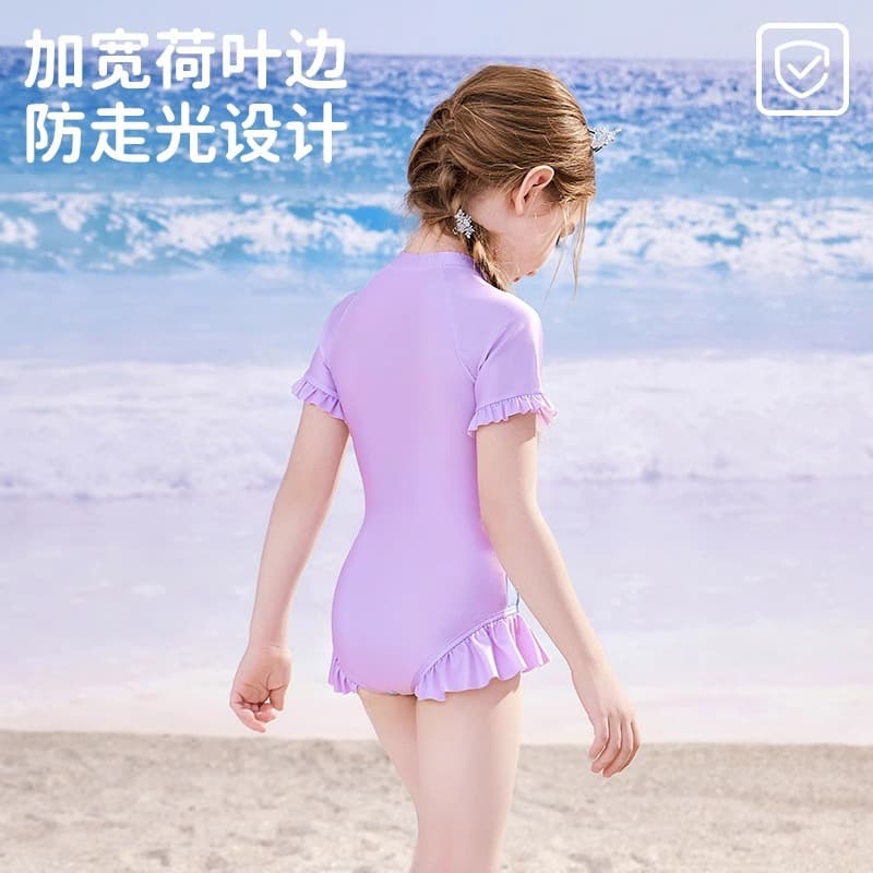 Disney, children's swimwear, thermometer, western style, princess style 4