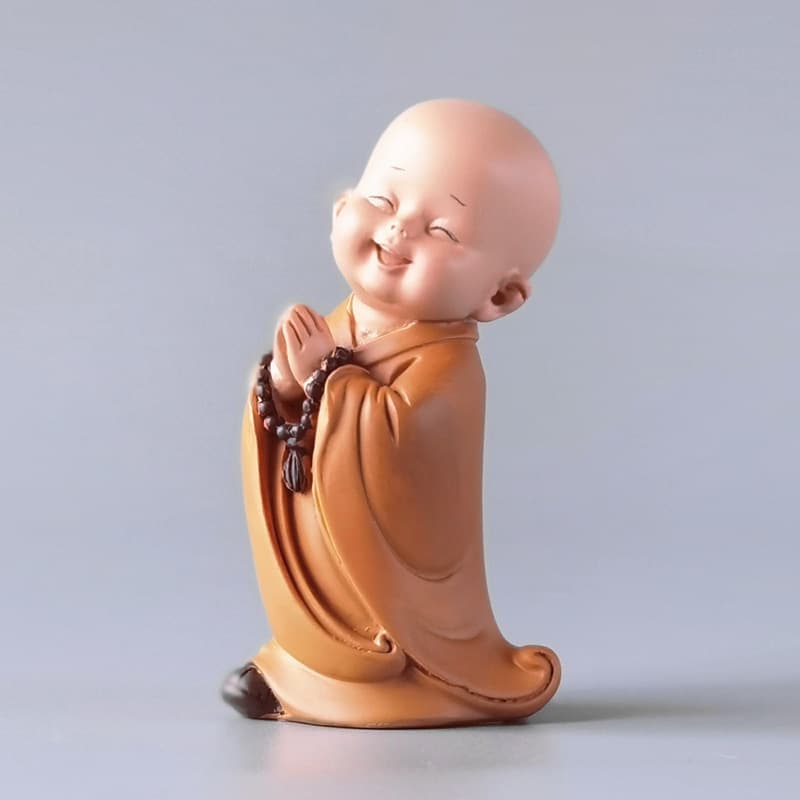 Ancient style monk ornaments Buddhist Zen home living room tea table creative figure doll bonsai landscape decoration i 1
